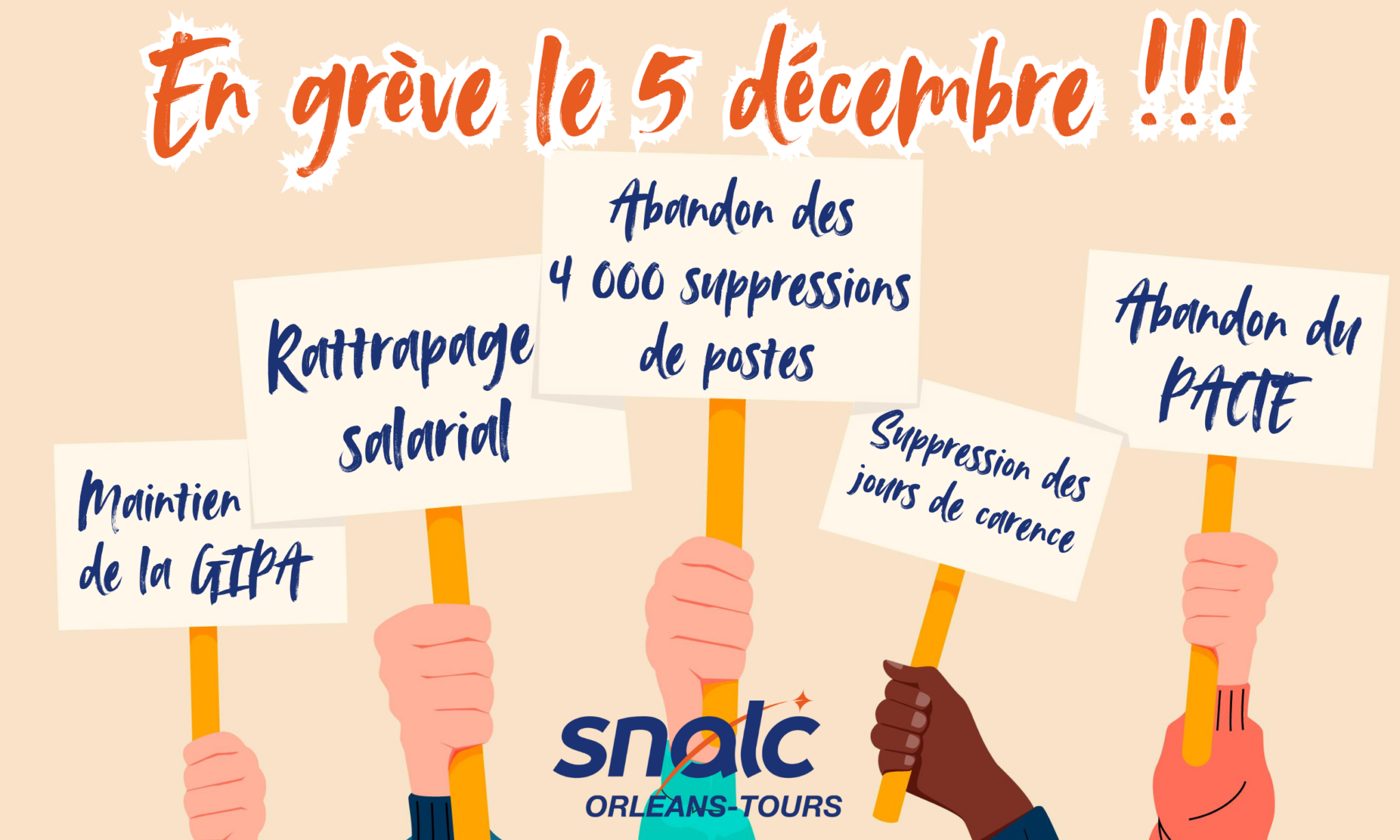 Grève du 5 décembre : où se retrouver ?