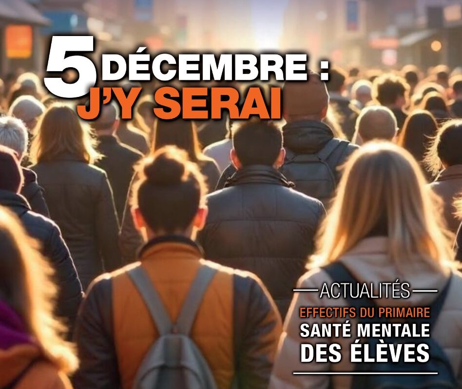 QU1495 SNALC Ecole : "5 décembre : j'y serai"