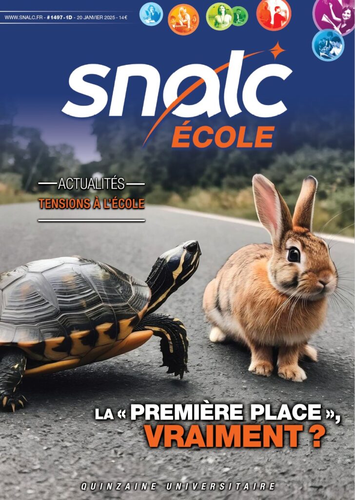 "La première place, vraiment ?" (n°1497 SNALC École)