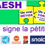 AESH : un vrai métier, un vrai corps de fonctionnaire !