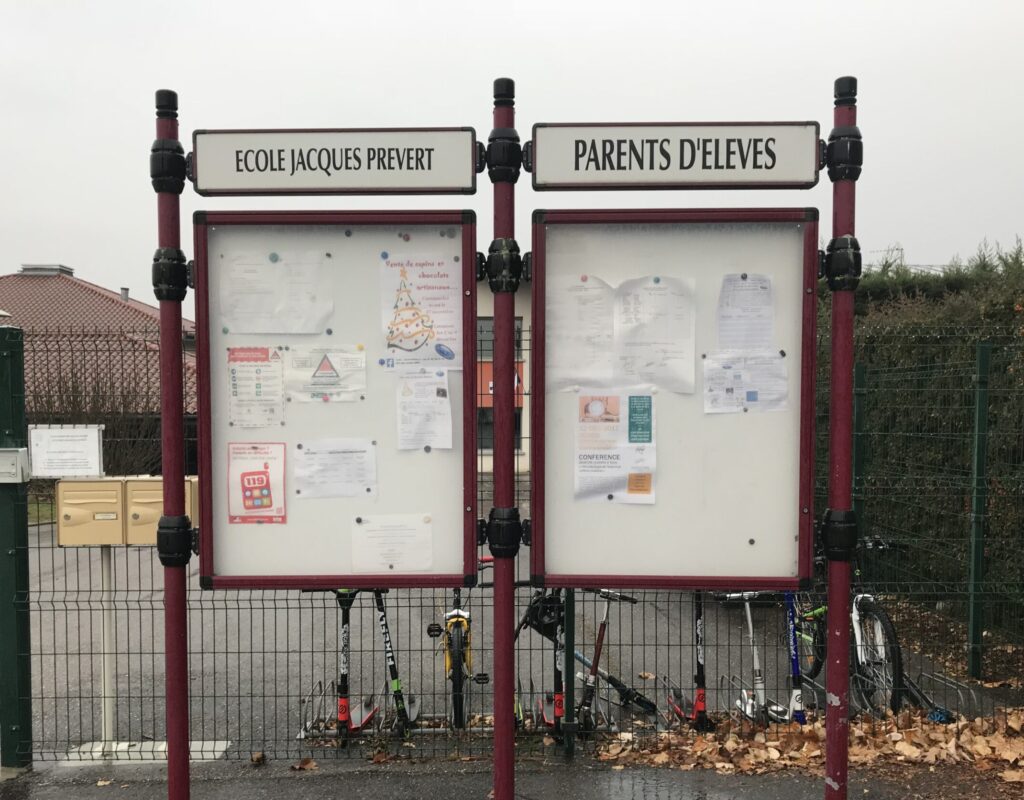 Affichage des listes de classes : attention aux données !