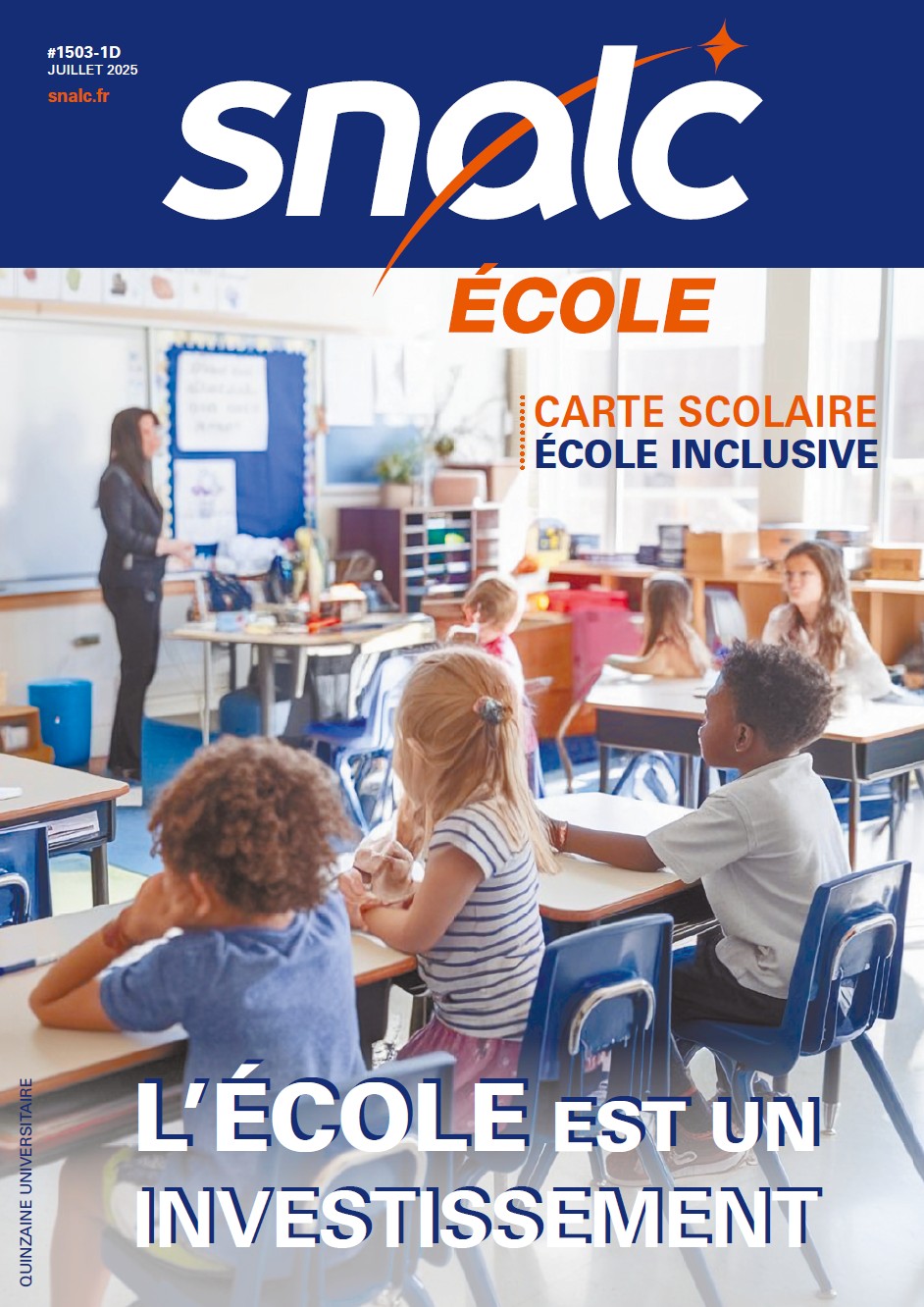 "L'école est un investissement" (n°1503 École)