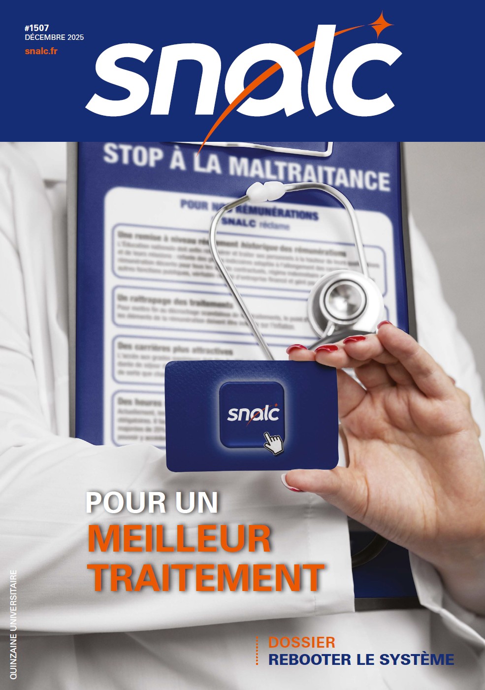 "Pour un meilleur traitement" (n°1507, décembre 2025)