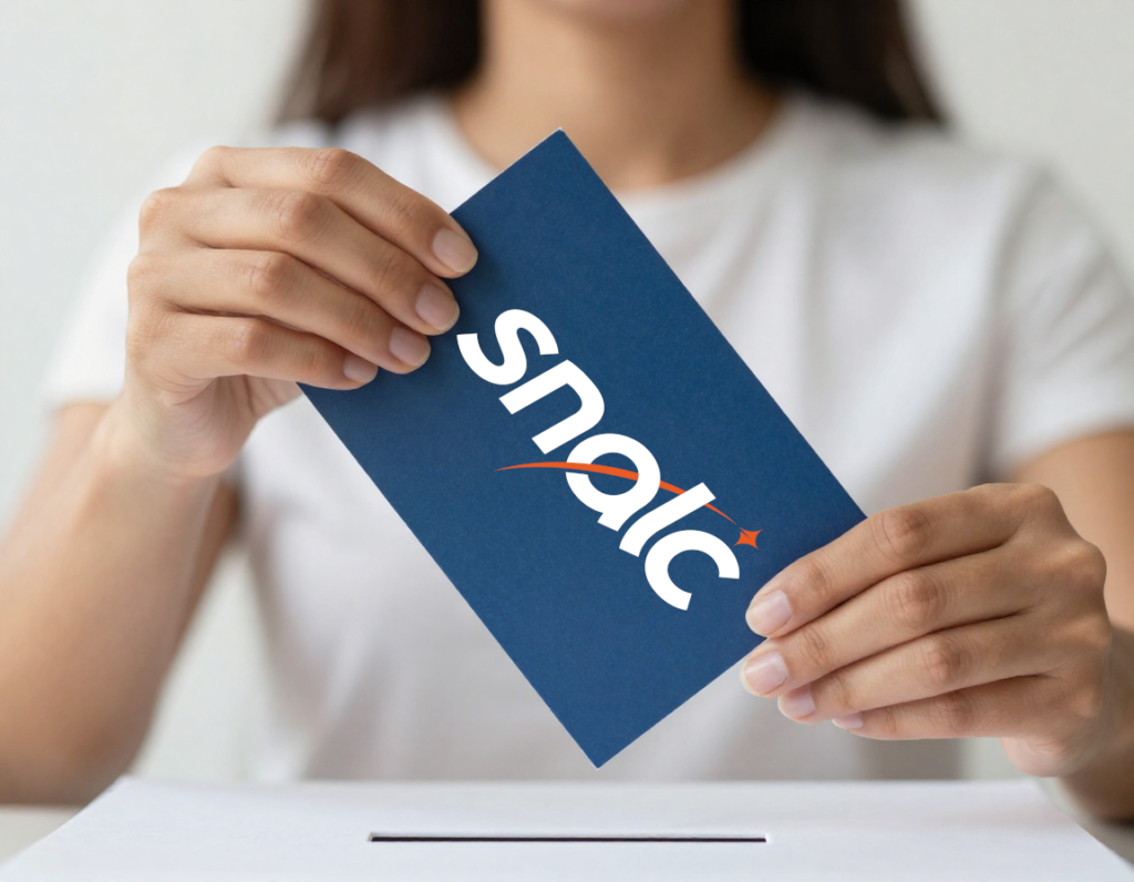 Pour un meilleur traitement, du 3 au 10 décembre 2026 : je vote et je fais voter SNALC !