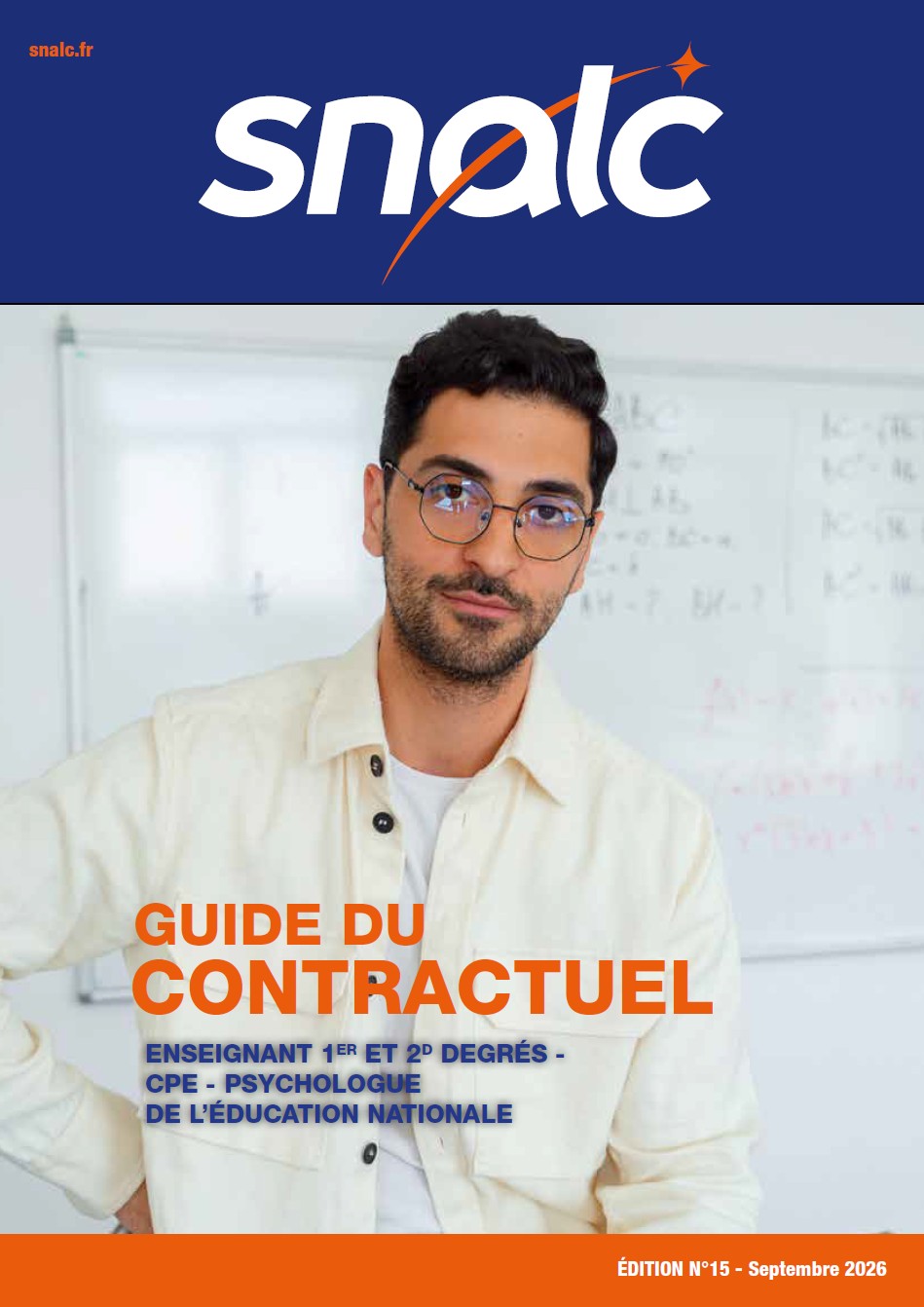 Guide des contractuels, CPE et psyEN SNALC, édition 2026-2027