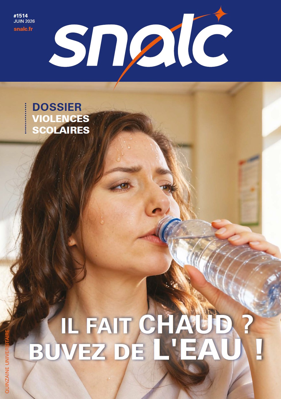 "Il fait chaud ? Buvez de l'eau !" (n°1514, juin 2026)