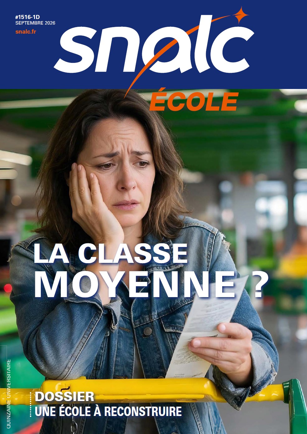 "La classe moyenne ?" (n°1516 École, septembre 2026)