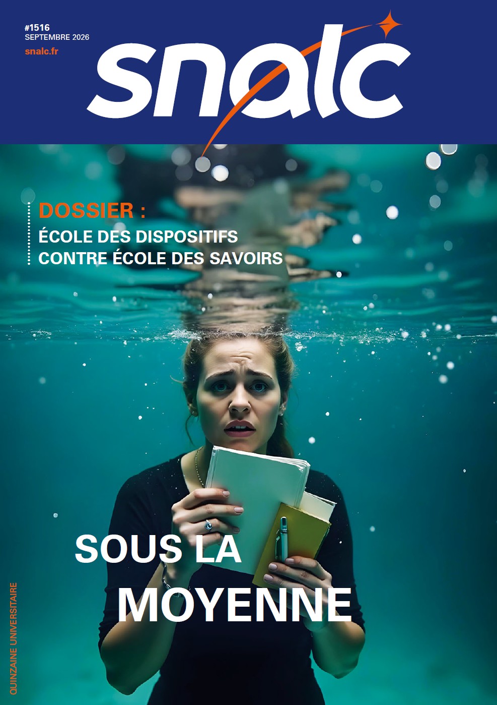 "Sous la moyenne" (n°1516, septembre 2026)