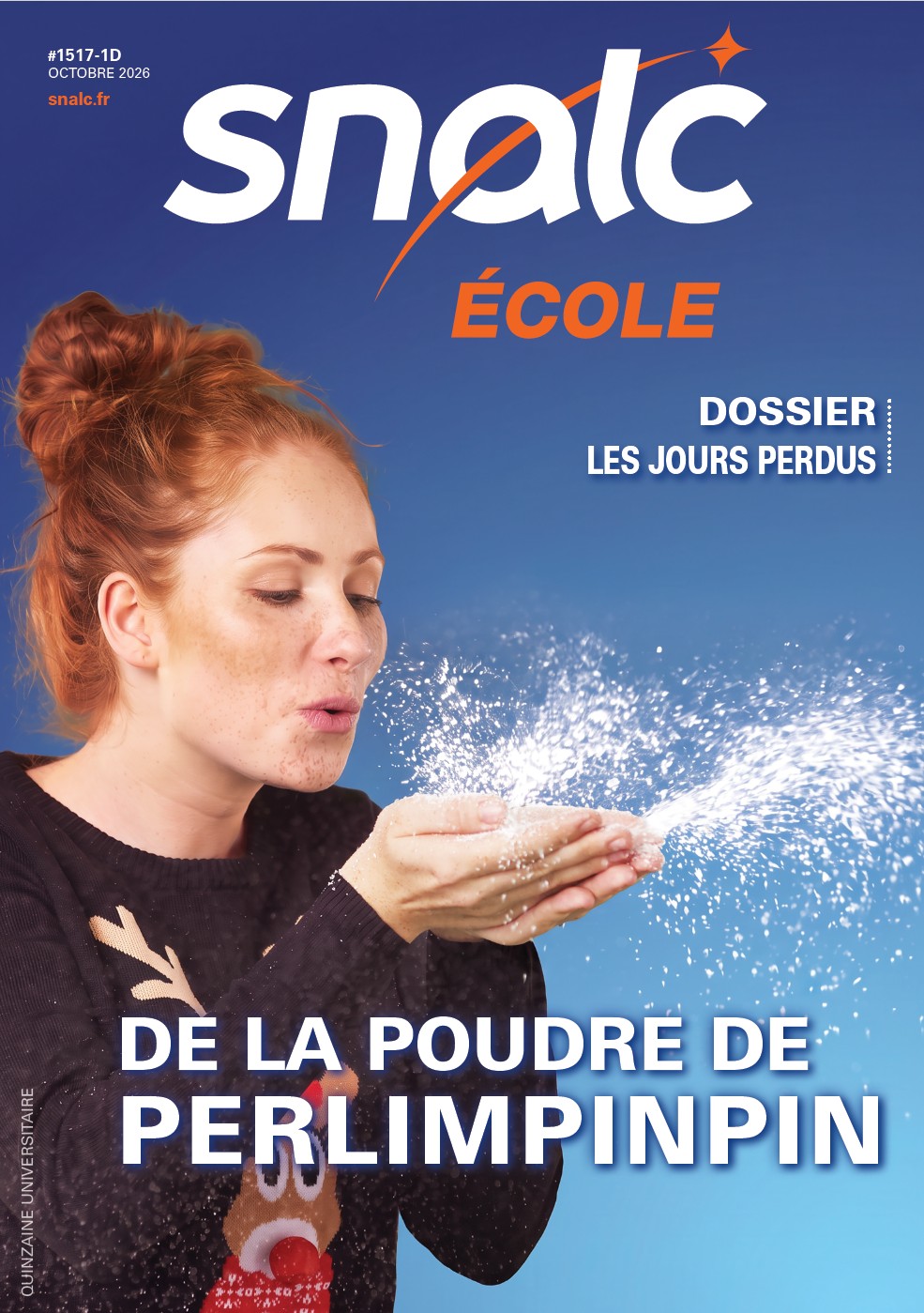 "De la poudre de perlimpinpin" (n°1517 École, octobre 2026)